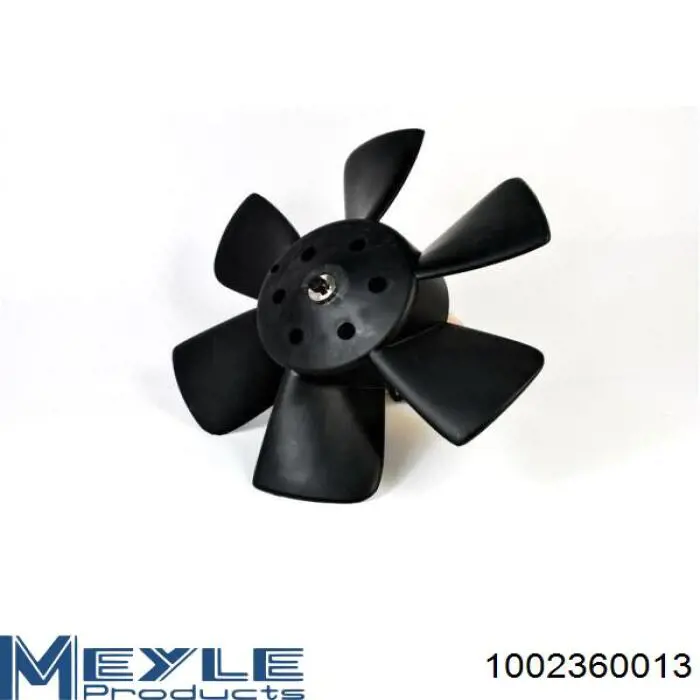 Ventilador (rodete +motor) refrigeración del motor con electromotor derecho 1002360013 Meyle