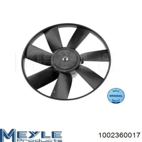 1002360017 Meyle вентилятор (крыльчатка радиатора охлаждения)