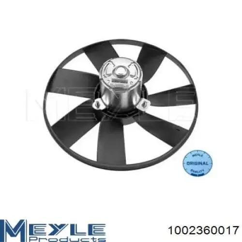 Rodete ventilador, refrigeración de motor 1002360017 Meyle