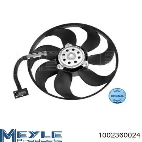Вентилятор (крыльчатка) радиатора охлаждения MEYLE 1002360024