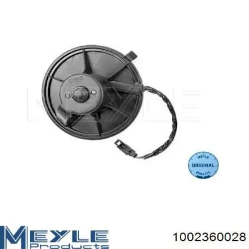 Motor eléctrico, ventilador habitáculo 1002360028 Meyle