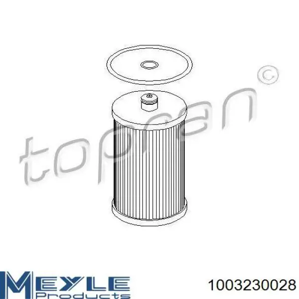 Фильтр тонкой очистки топлива Mahle Original KX222 цена, от 20.88 USD