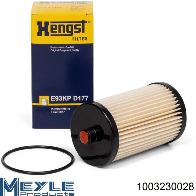 Купить KX222 Mahle Original Фильтр-отстойник топлива грубой очистки