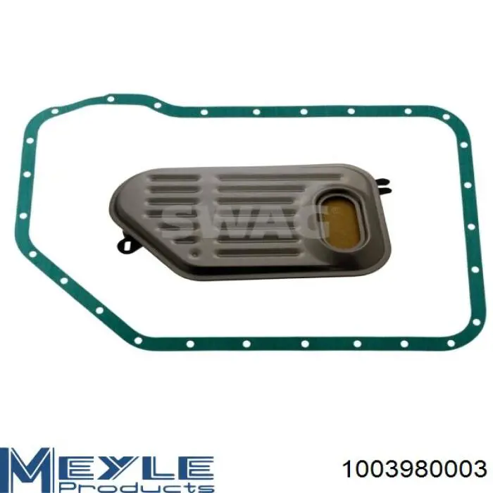 Filtro hidráulico, transmisión automática 1003980003 Meyle