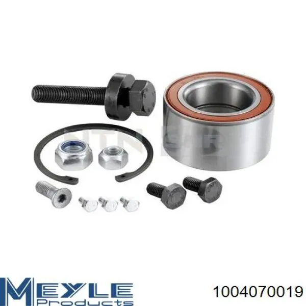 Подшипник ступицы передней/задней Meyle 1004070019