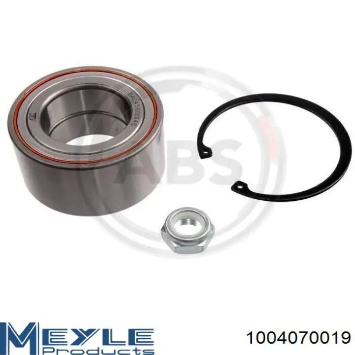 Подшипник ступицы пер/зад Meyle 1004070019 цена, от 20.12 USD