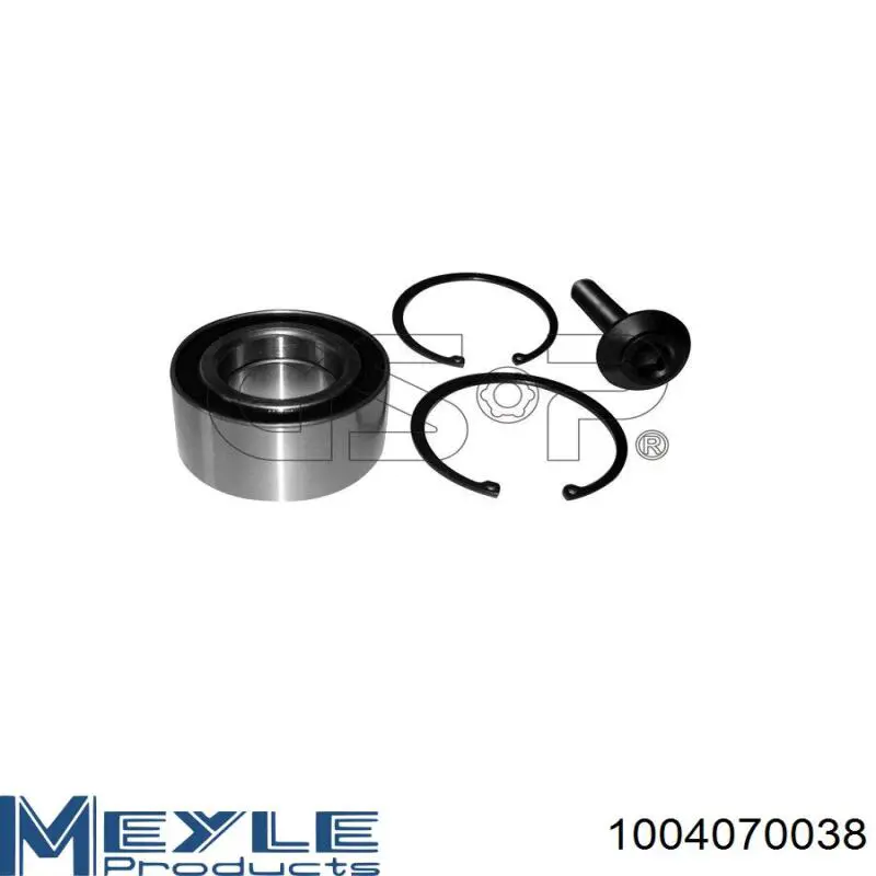 Задний подшипник Meyle 1004070038