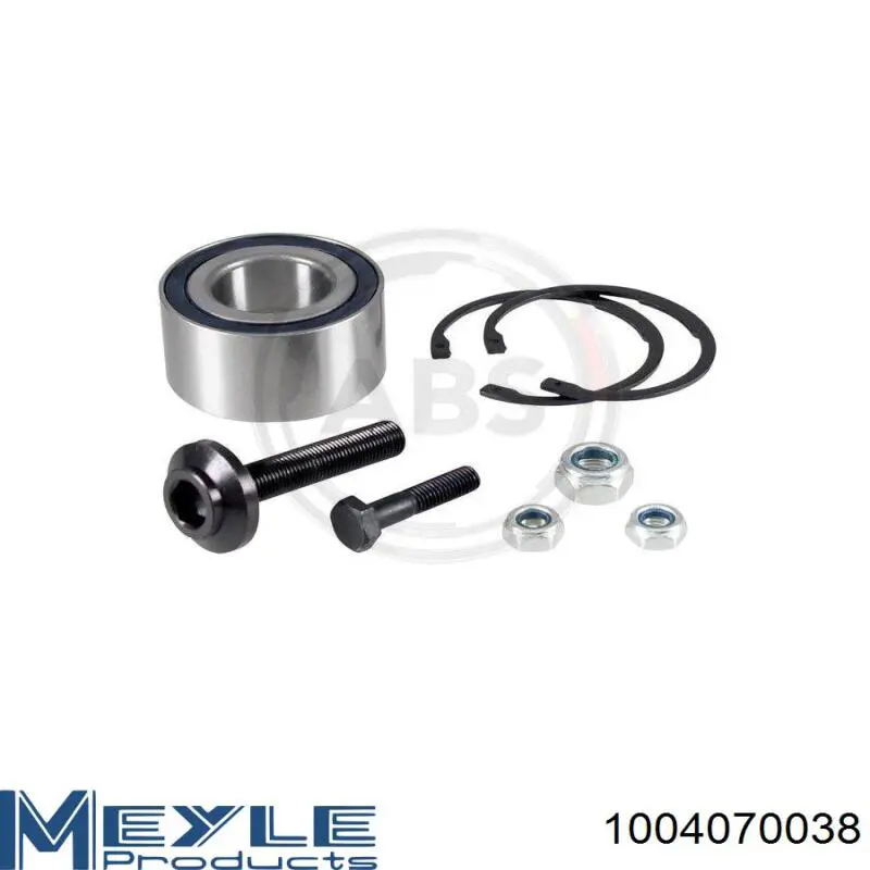 1004070038 Meyle Подшипник ступицы задней