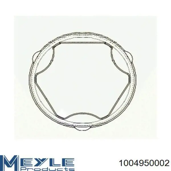 Пыльник ШРУСа внутренний VKJP8125 SKF