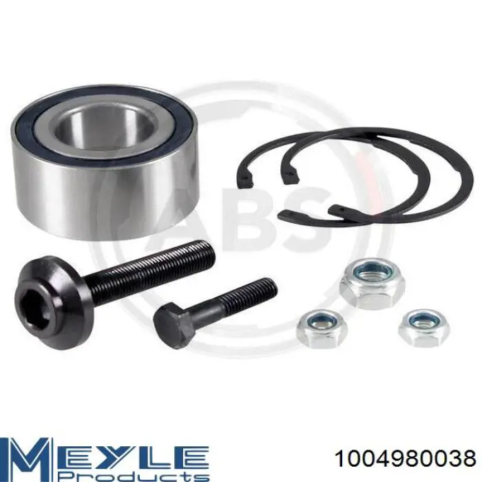 Комплект подшипника ступицы колеса Meyle 1004980038 цена, от 19.33 USD