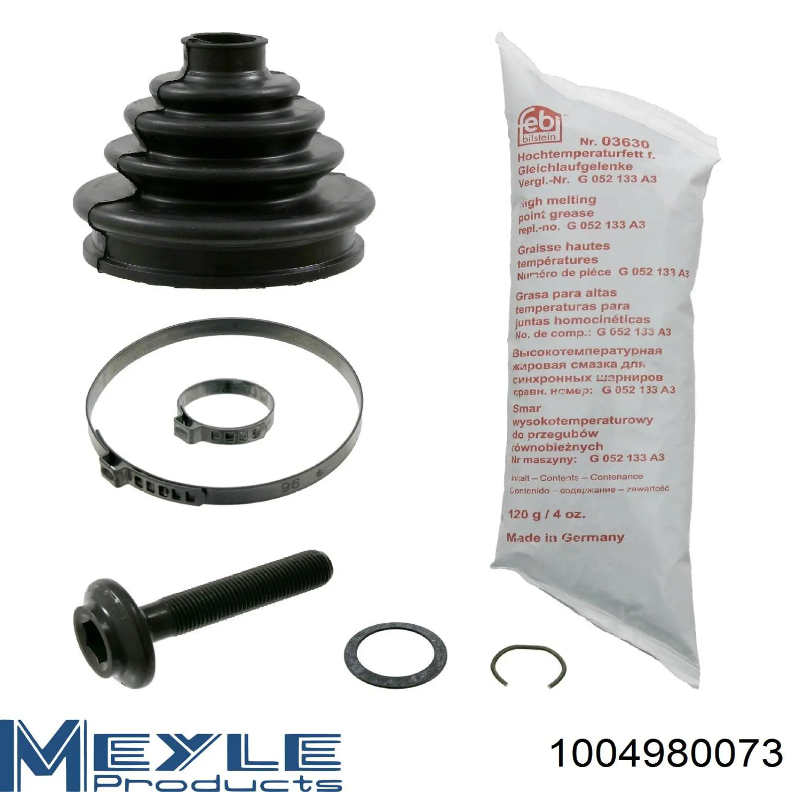 Пыльник ШРУСа наружный 022555 GKN-Spidan