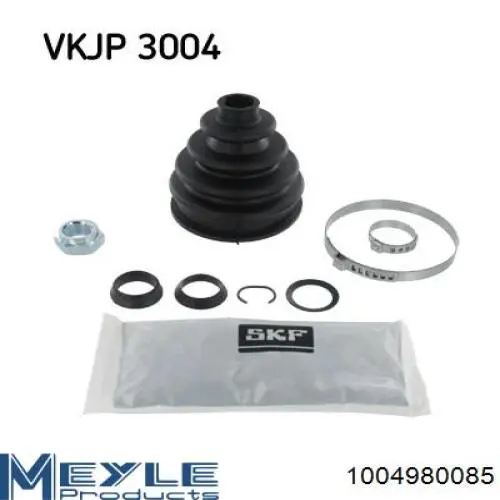 Пыльник ШРУСа передней полуоси наружный GKN-Spidan 026037