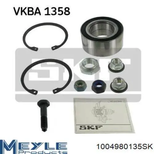 NFB3491 NFC Подшипник ступицы передней