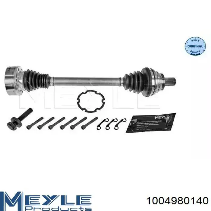 Привод передний левый Meyle 1004980140 цена, от 132.36 USD