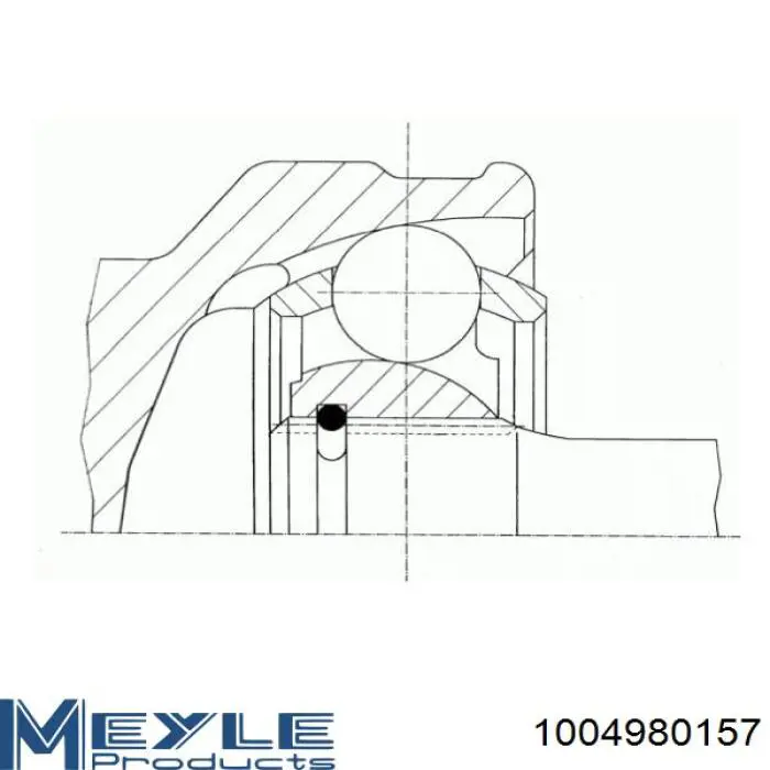 Купить 0024237 GKN-Spidan Внешняя граната