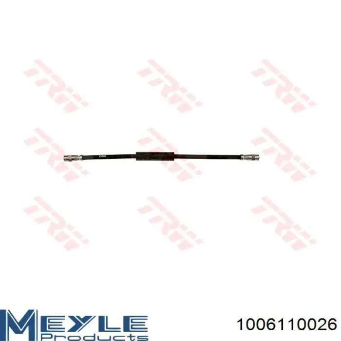 Шланг тормозной передний Hans Pries (Topran) 103284 цена, от 6.17 USD