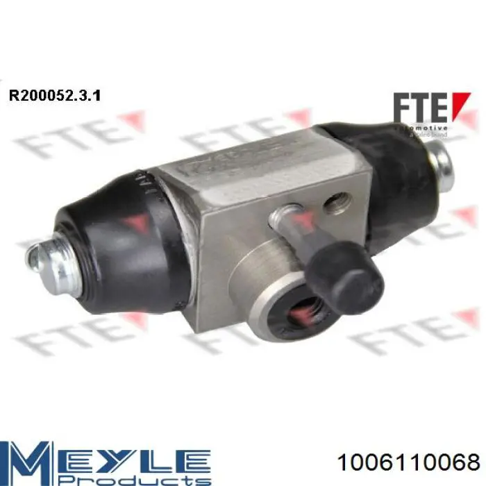 Рабочий тормозной цилиндр Meyle 1006110068 цена, от 11.01 USD