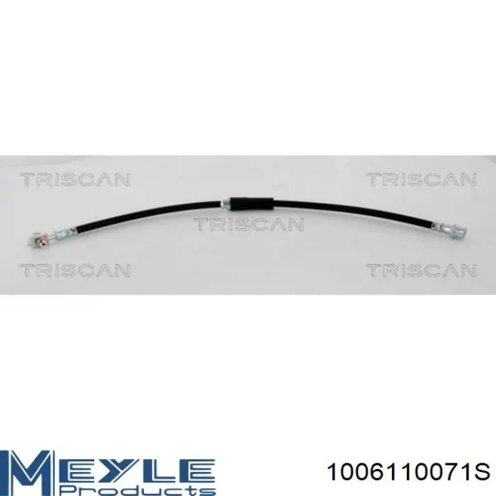 Шланг тормозной передний Meyle 1006110071S цена, от 14.09 USD