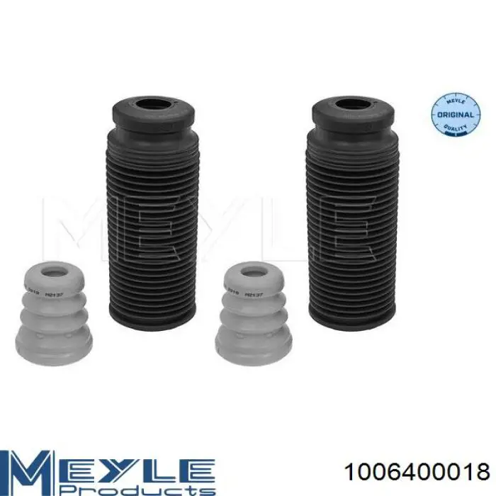 1006400018 Meyle pára-choque (grade de proteção de amortecedor dianteiro + bota de proteção)