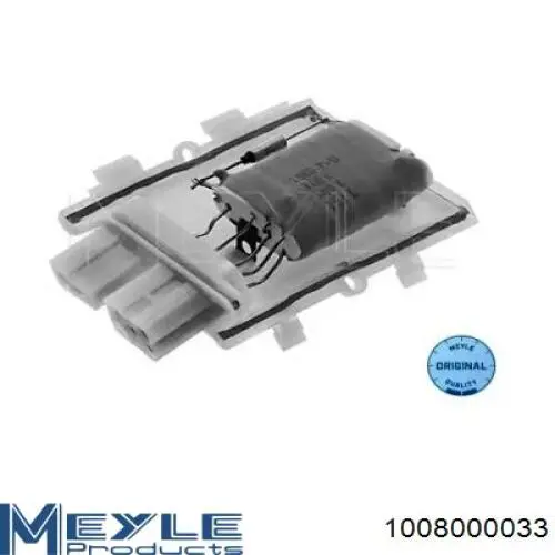 309590263357 Dello/Automega резистор (сопротивление вентилятора печки (отопителя салона))