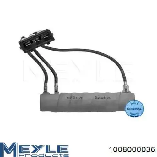 Резистор моторчика вентилятора кондиционера Meyle 1008000036