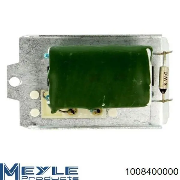 1008400000 Meyle резистор (сопротивление вентилятора печки (отопителя салона))