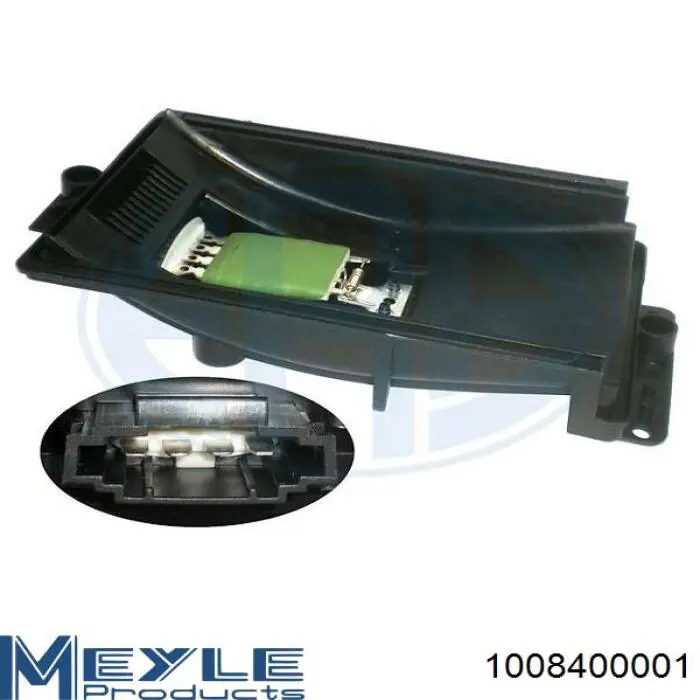 1008400001 Meyle резистор (сопротивление вентилятора печки (отопителя салона))