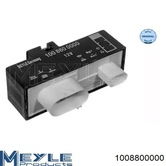 Регулятор оборотов вентилятора охлаждения (блок управления) Meyle 1008800000