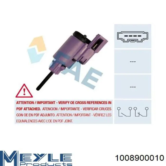 Купить 945028 Autotechteile Лягушка стоп сигнала