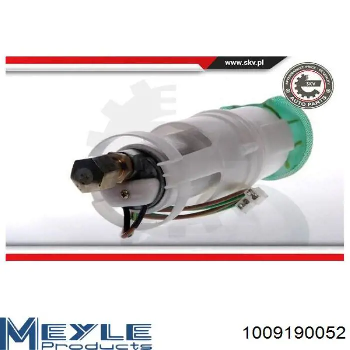 Bomba de combustible eléctrica sumergible 1009190052 Meyle