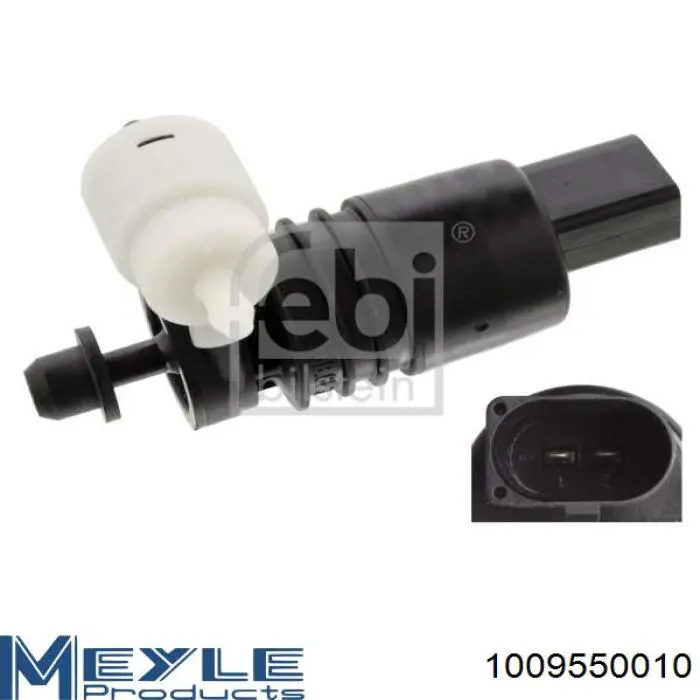 Моторчик омывателя стекла передний/задний Meyle 1009550010 цена, от 10.01 USD