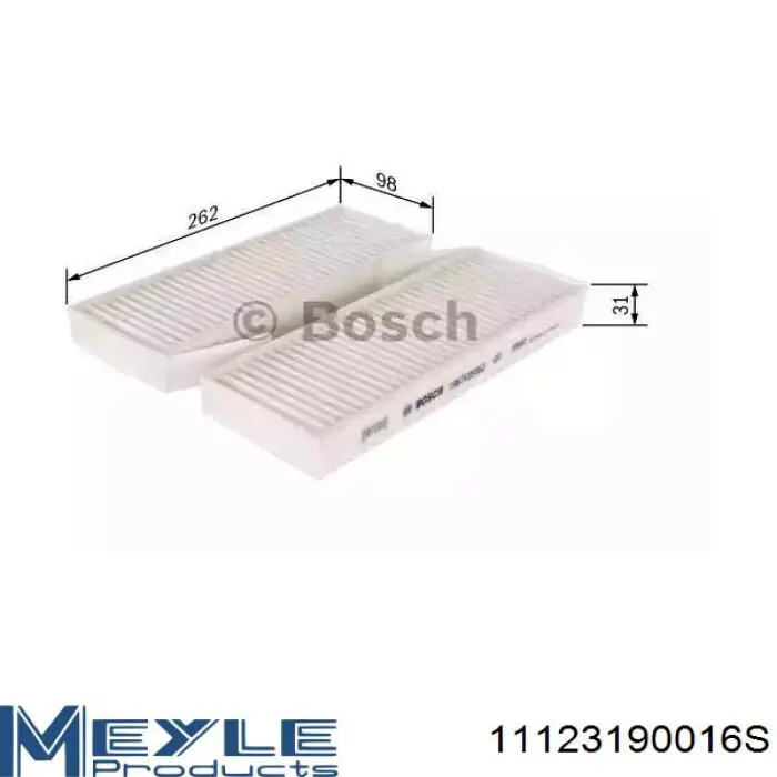 Фильтр воздушный отопителя Vasco Filters O747 цена, от 6.42 USD