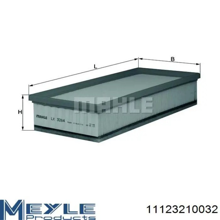 Купить ELP9216 Mecafilter Автомобильный фильтр воздуха