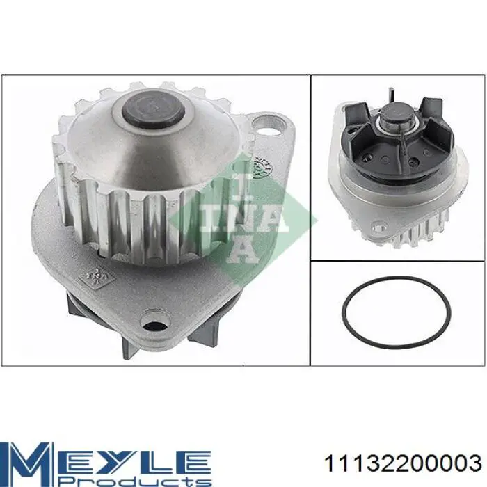 Водяной насос Meyle 11132200003