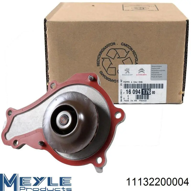 Помпа охлаждения Meyle 11132200004 цена, от 32.89 USD