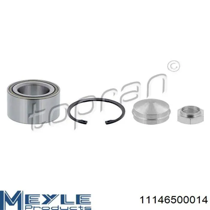 Compre 11146500014 Meyle Rolamento de cubo dianteiro