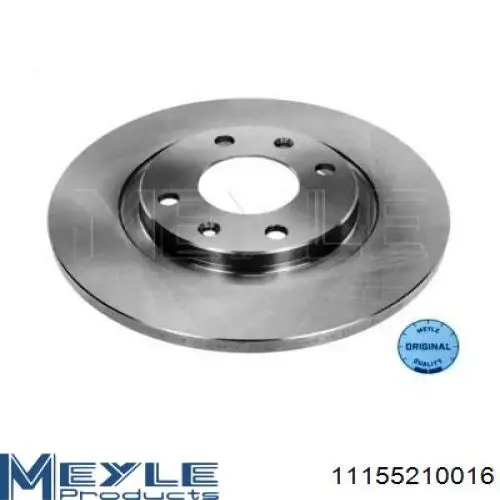 11155210016 Meyle диск тормозной передний