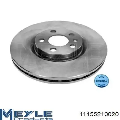 11155210020 Meyle диск тормозной передний