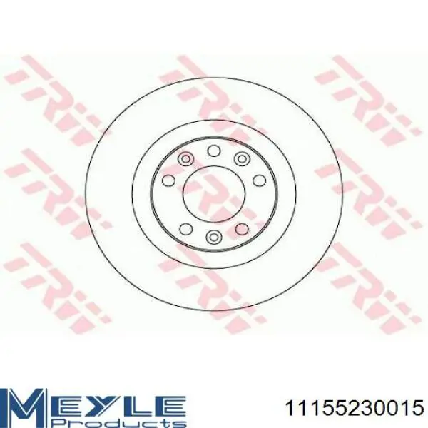 Задний тормозной диск Denckermann B130727 цена, от 27.69 USD