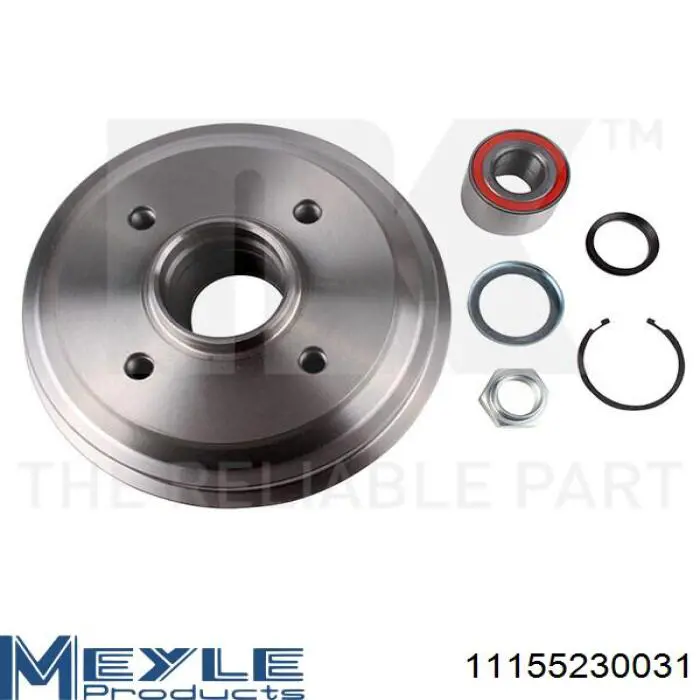 Барабан тормозной задний Bosch 986477116 цена, от 37.94 USD