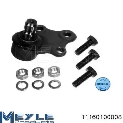 Шаровая опора, нижняя Meyle 11160100008 цена, от 11.27 USD