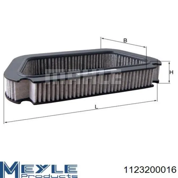 Фильтр салона 1123200016 Meyle