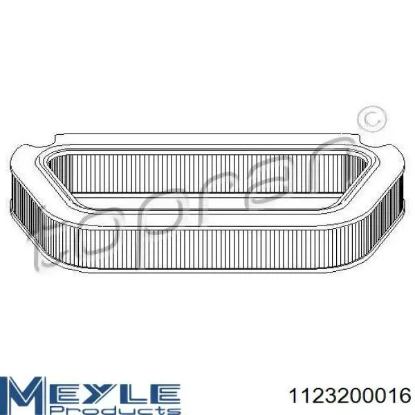 Купить 1123200016 Meyle Фильтр салона угольный