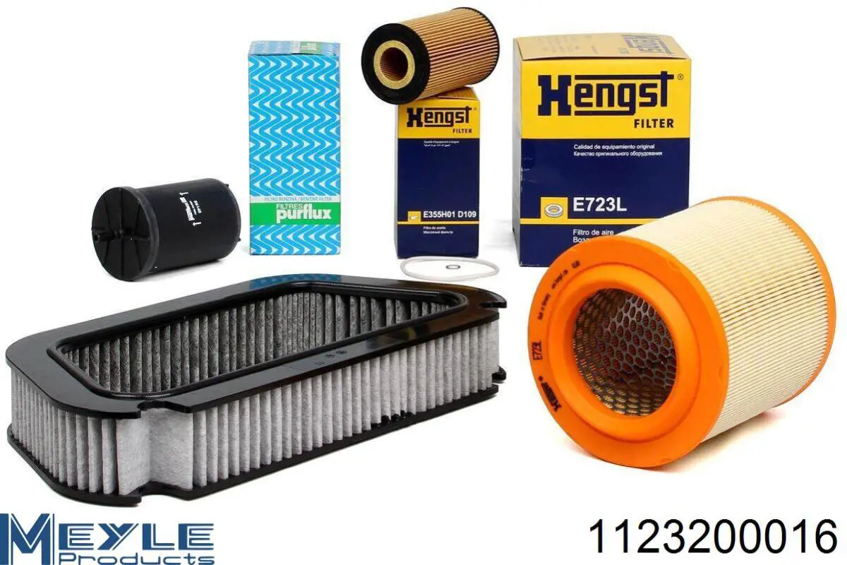 Купить 1123200016 Meyle Фильтр салона угольный