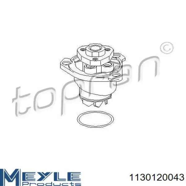 Купить DP730 Dayco Насос охлаждения