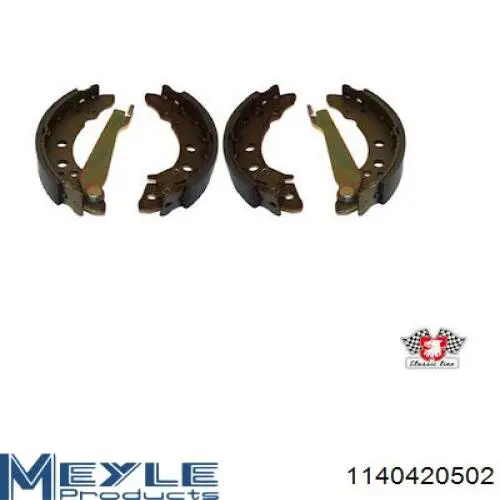 Барабанные колодки SCT SS504