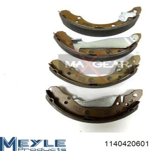 Задние барабанные колодки 986487536 Bosch