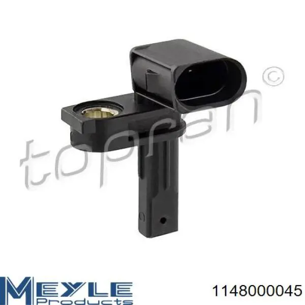 Sensor ABS delantero 1148000045 Meyle