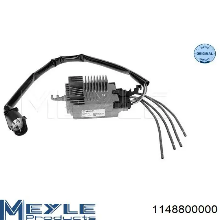 Регулятор оборотов вентилятора охлаждения (блок управления) Meyle 1148800000