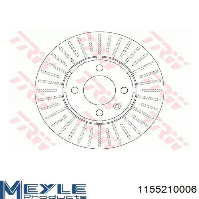 Тормоз дисковый передний Meyle 1155210006 цена, от 33.93 USD